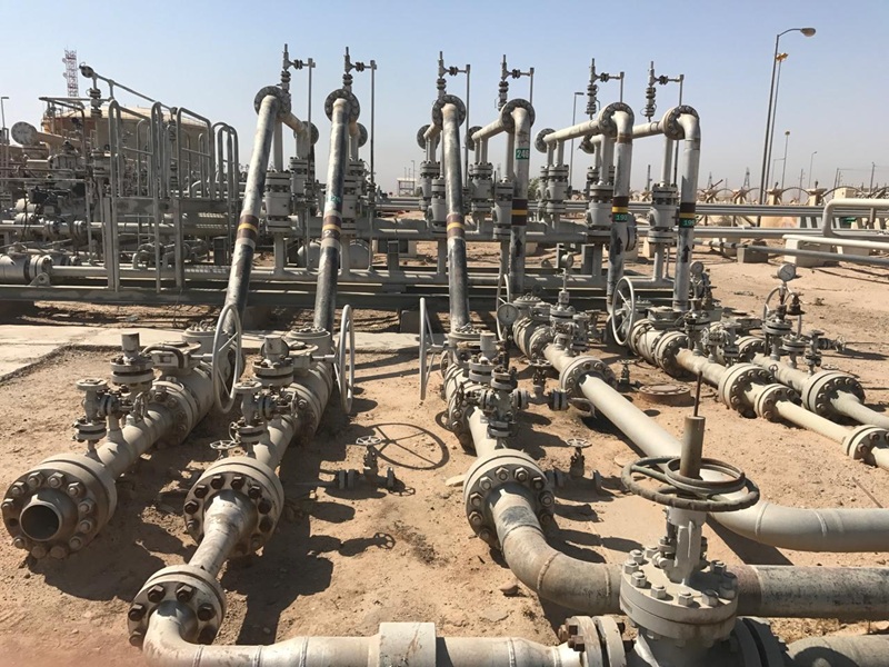 مشروع أعمال الأنابيب والمنشآت الميكانيكية في حقل الزبير – البصرة